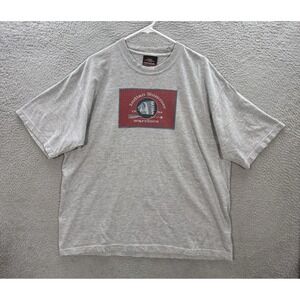 Vintage Colo‎ Wear Shirt Adult XL Gray Short Sleeve Crewneck Grunge Skater Y2K